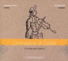 L´immagine di Corelli. 6 sonater for violin og cembalo, opus 5. Susanne Scholz, violin. Michael Hell, cembalo
